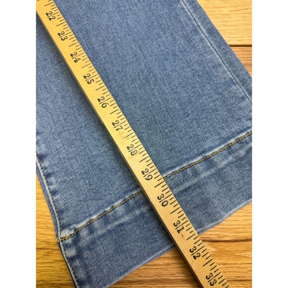Lovervet High Rise Flare Jeans Size 27/5. Tummy Control Jeans. Vervet Medium - Picture 8 of 13